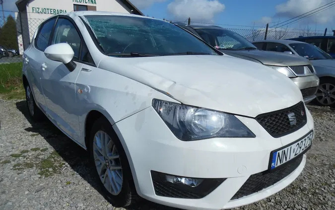 seat ibiza Seat Ibiza cena 5900 przebieg: 117200, rok produkcji 2014 z Kudowa-Zdrój